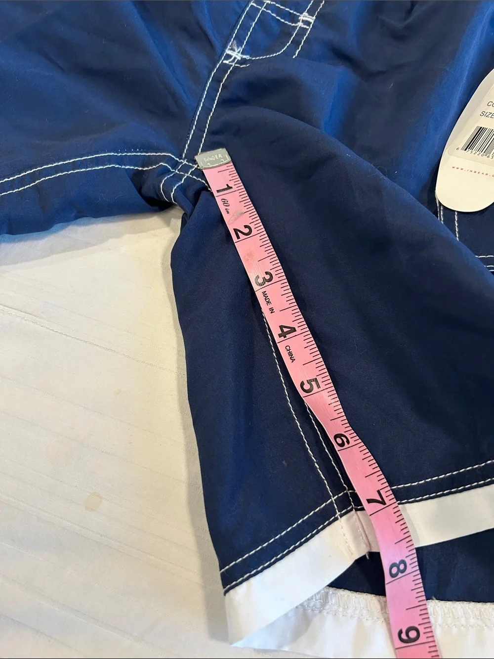 Ingear Navy and White Boy’s  Cargo Swim Shorts / NWT